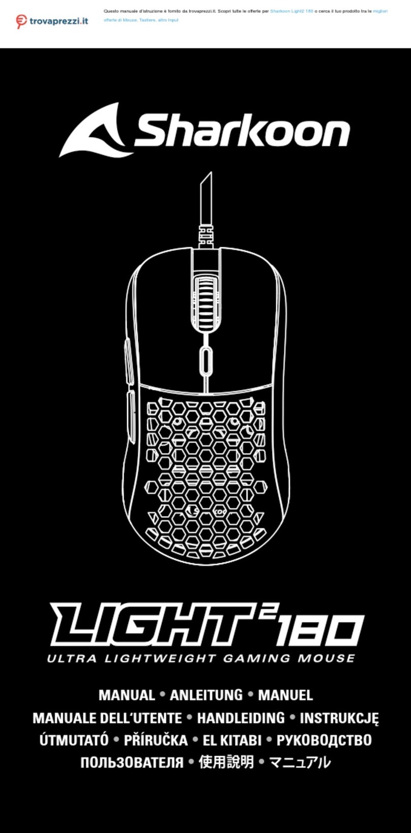 Sharkoon Light2 180 User manual