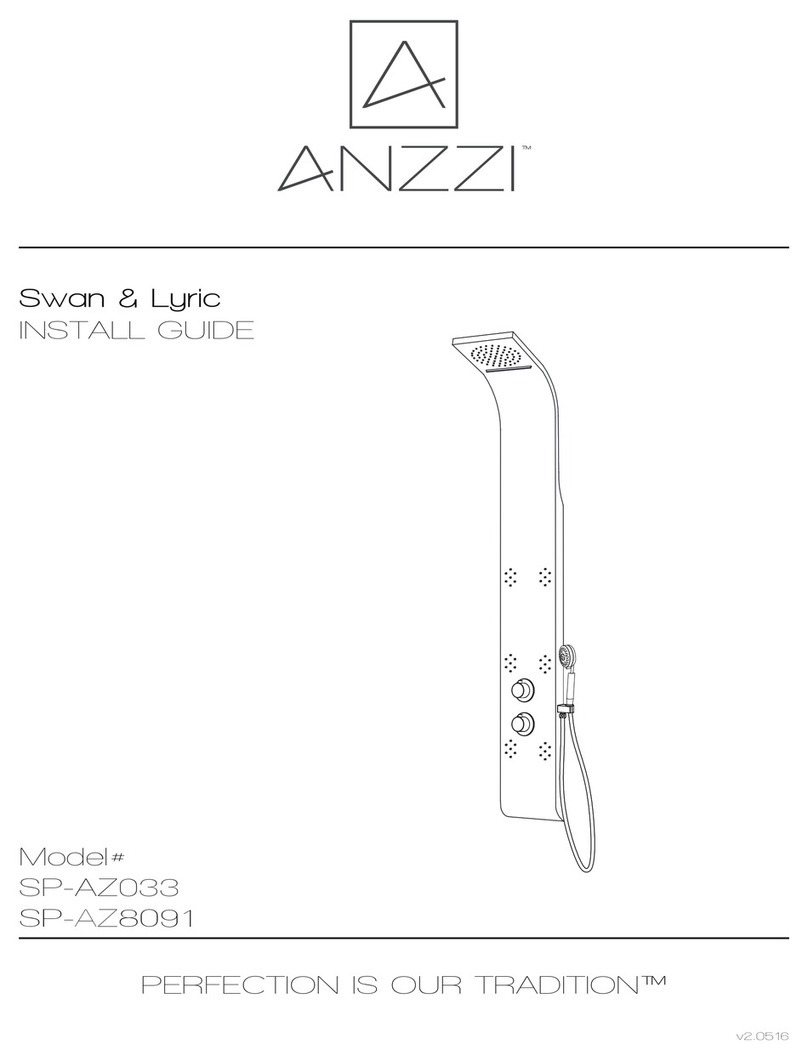 Anzzi Swan SP-AZ033 User manual