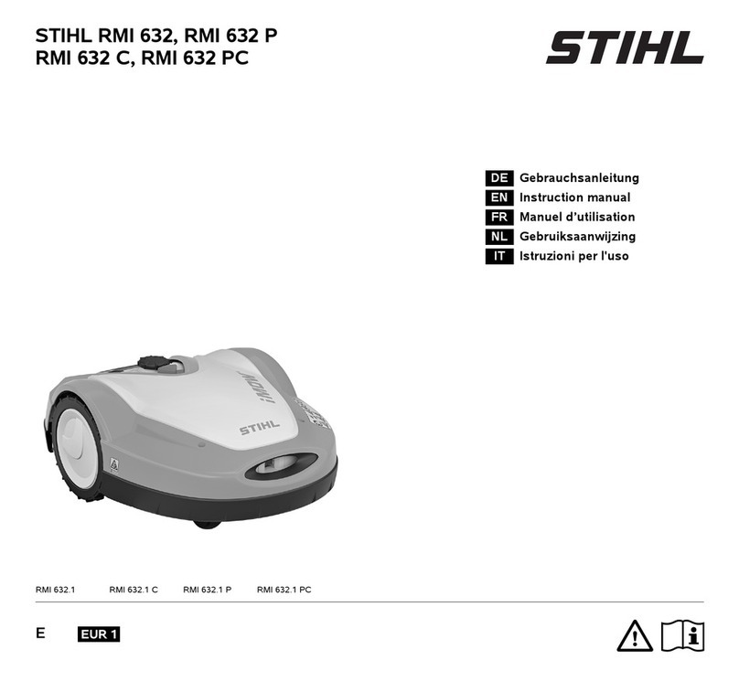 Stihl RMI 632 C User manual