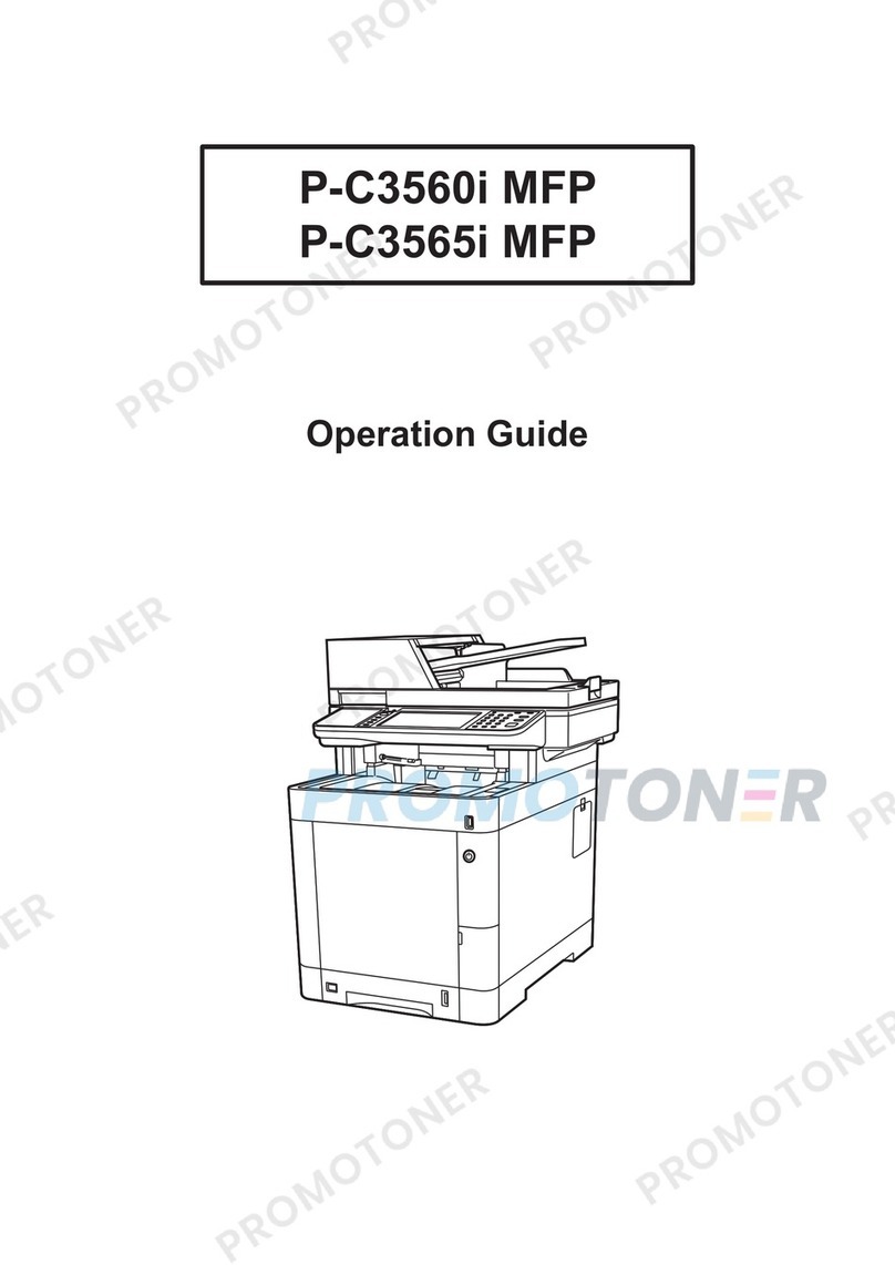 Utax P-C3560i User manual