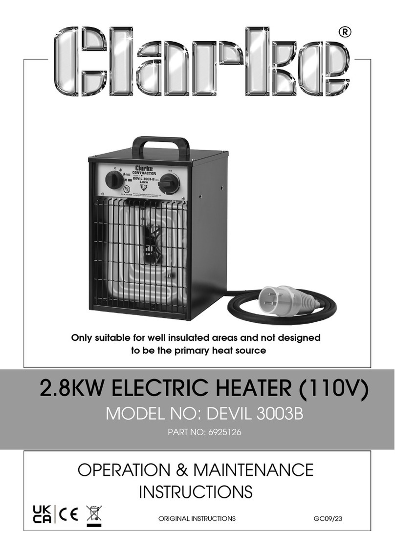 Clarke DEVIL 3003B Instruction Manual