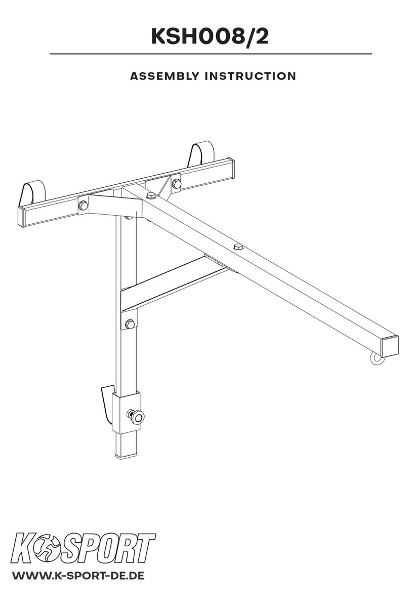 K-SPORT KSH008/2 Assembly instruction