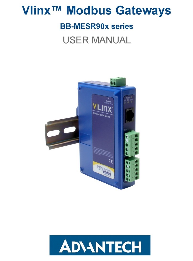Advantech Vlinx BB-MESR90 Series User manual