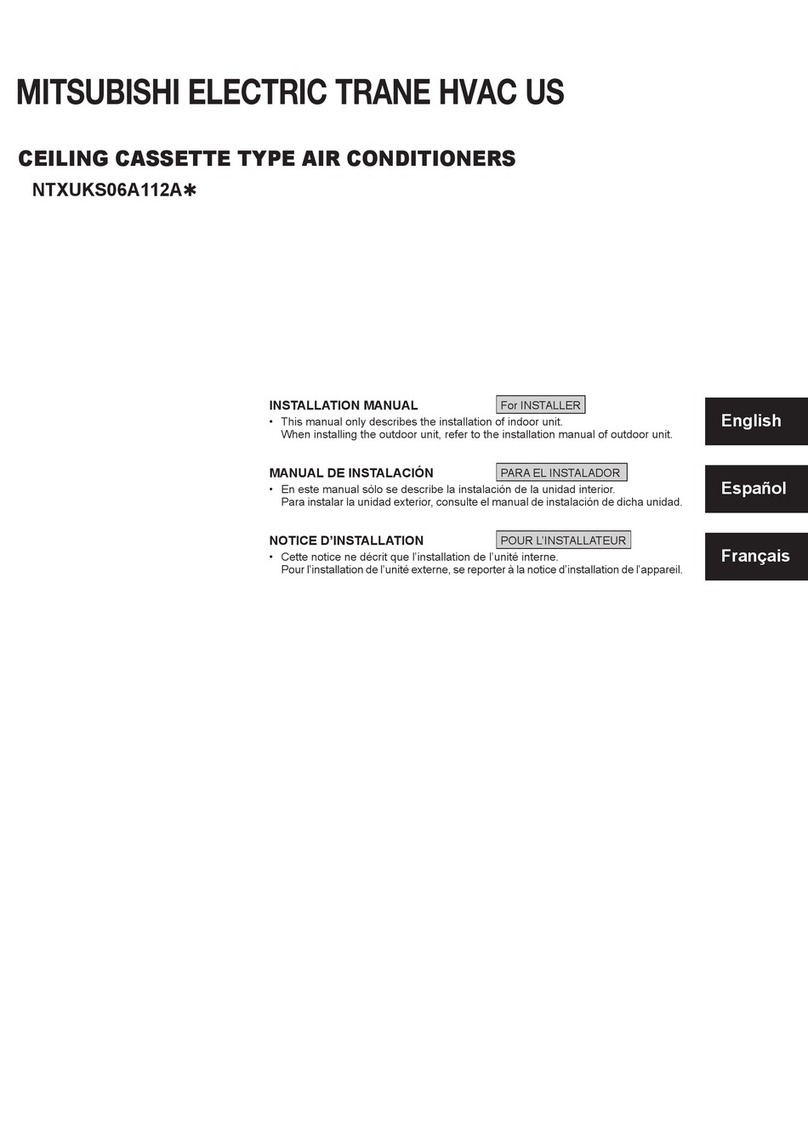 Mitsubishi Electric NTXUKS06A112A Series User manual