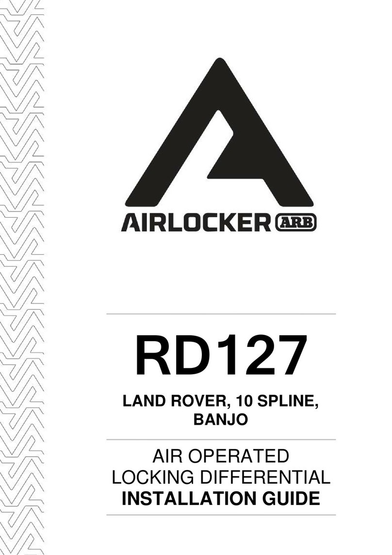 ARB AIRLOCKER RD127 installation guide
