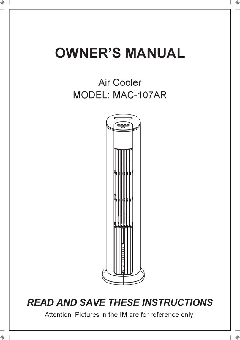 Midea MAC-107AR User manual