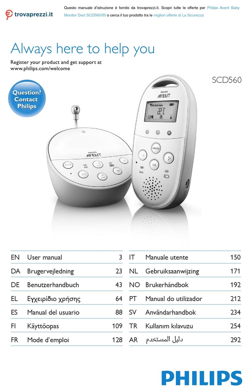 Philips Avent SCD560/00 User manual