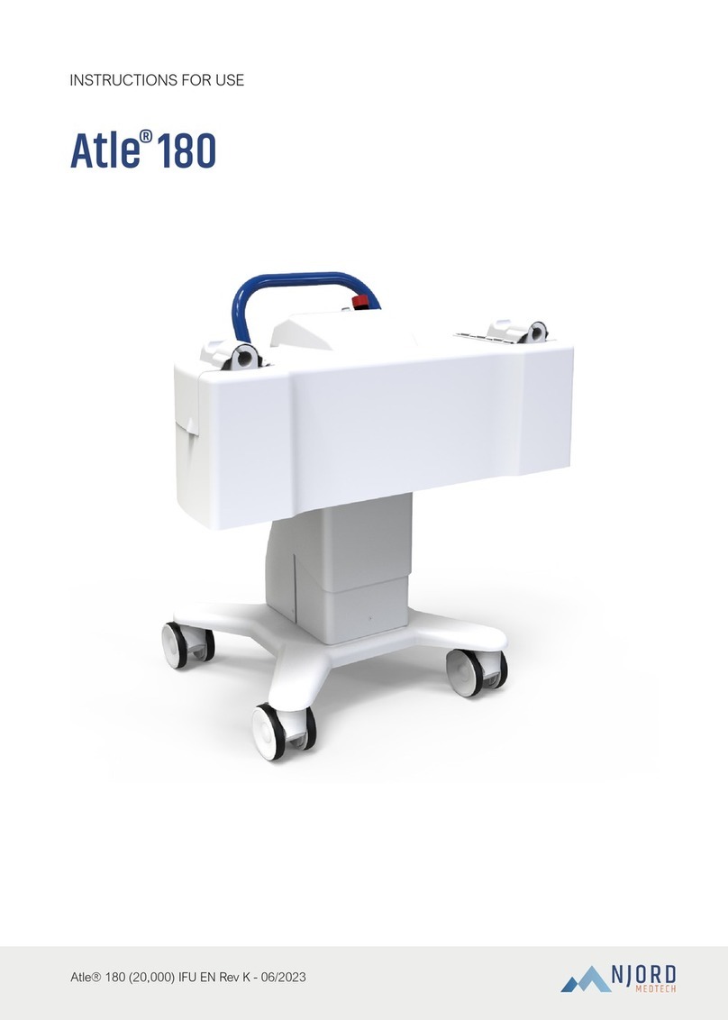 NJORD Atle 180 Instructions for use