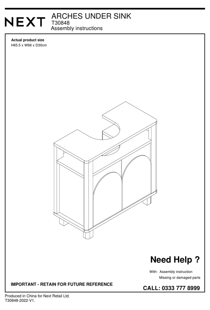 Next ARCHES T30848 User manual