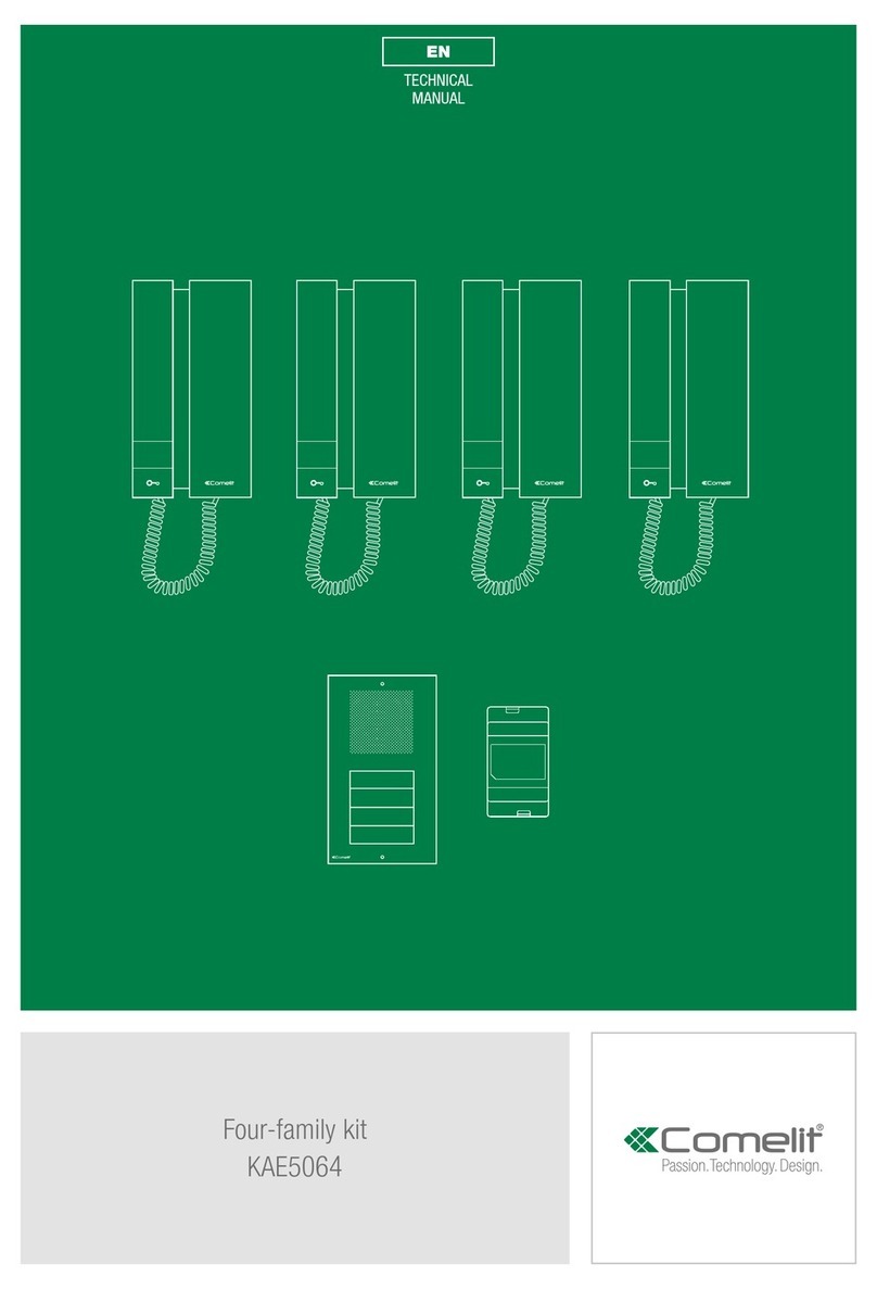 Comelit KAE5064 User manual