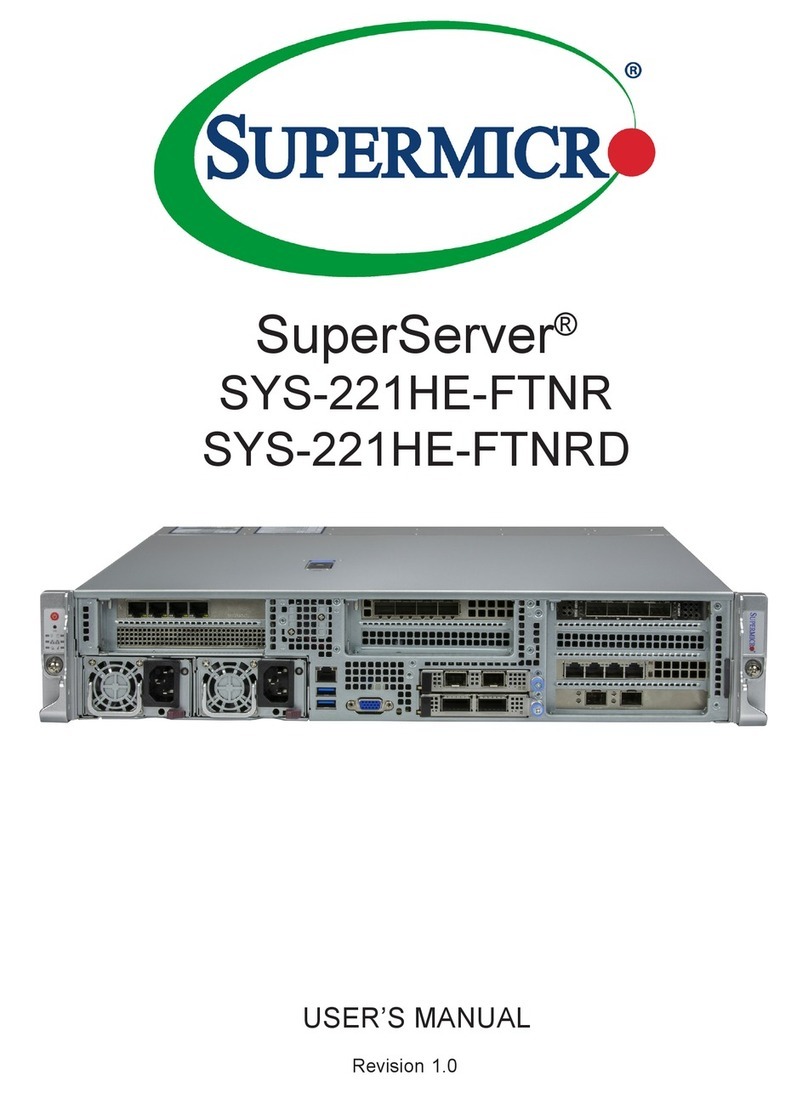 Supermicro SuperServer SYS-221HE-FTNR User manual