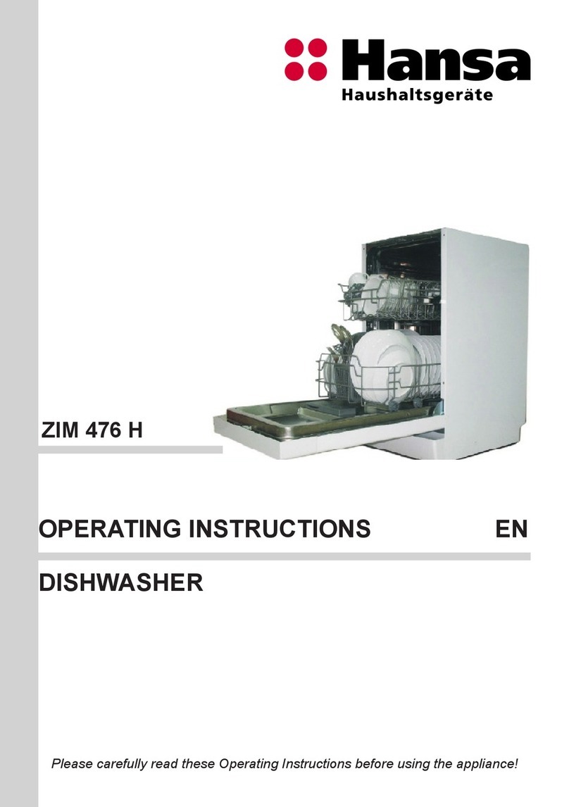 Hansa ZIM 476 H User manual