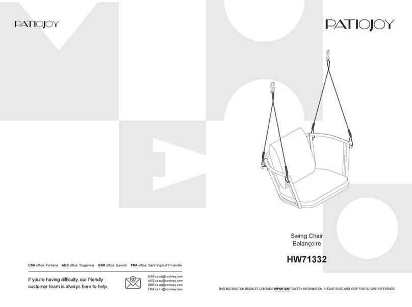 PATIOJOY HW71332 User manual