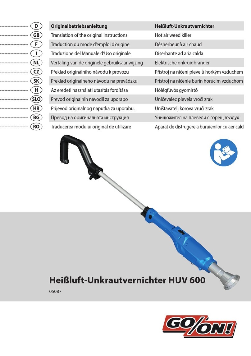 Go-On HUV 600 User manual