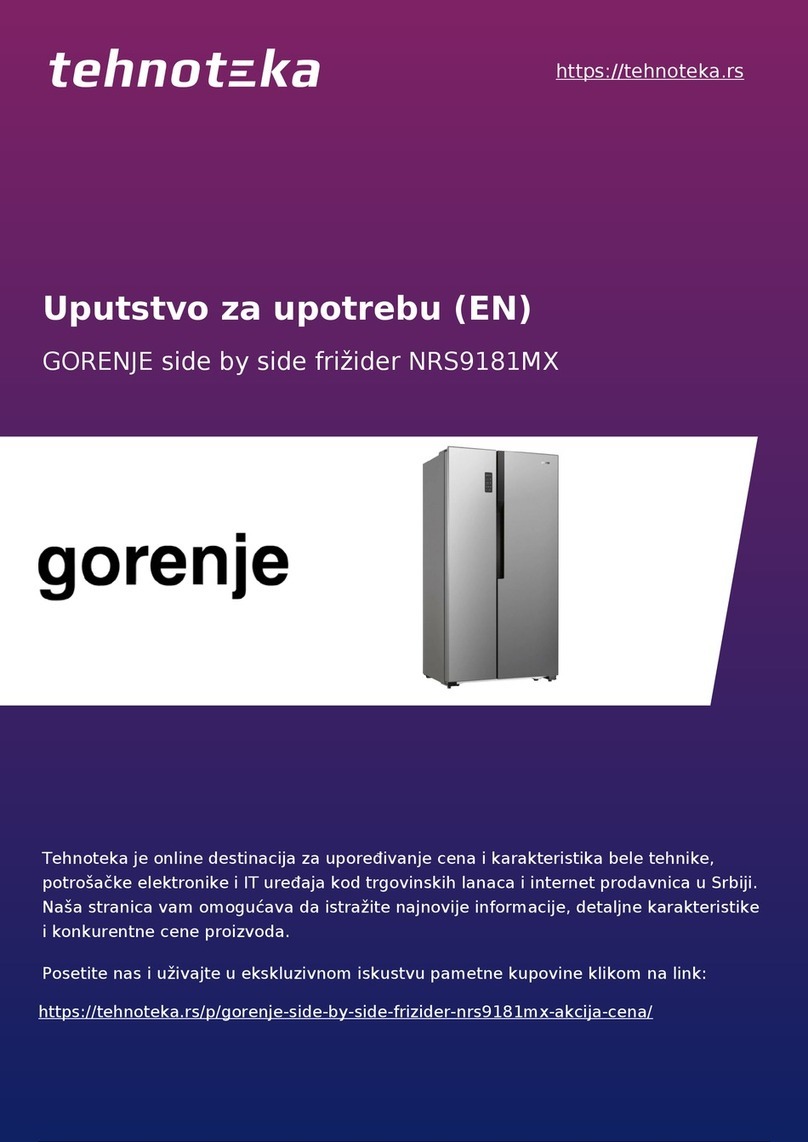 Gorenje NRS9181MX User manual