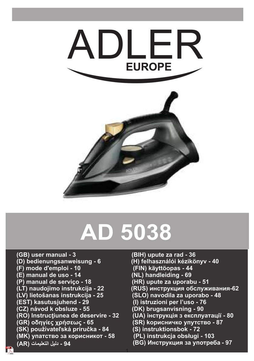 Adler Europe AD 5038 user manual