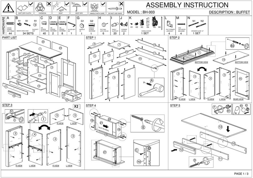 Baxton Studio BH-003 User manual