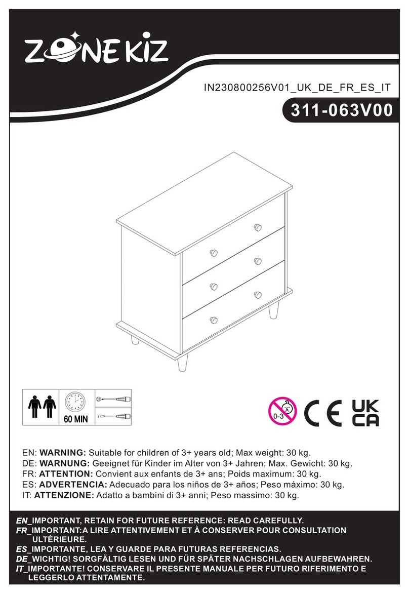 ZONE KIZ 311-063V00 User manual ZONE KIZ 311-063V00 User manual