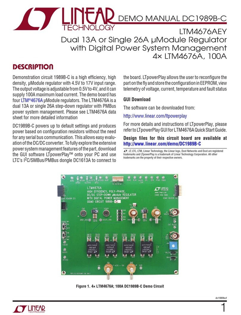 Linear Technology DC1989B-C Quick setup guide