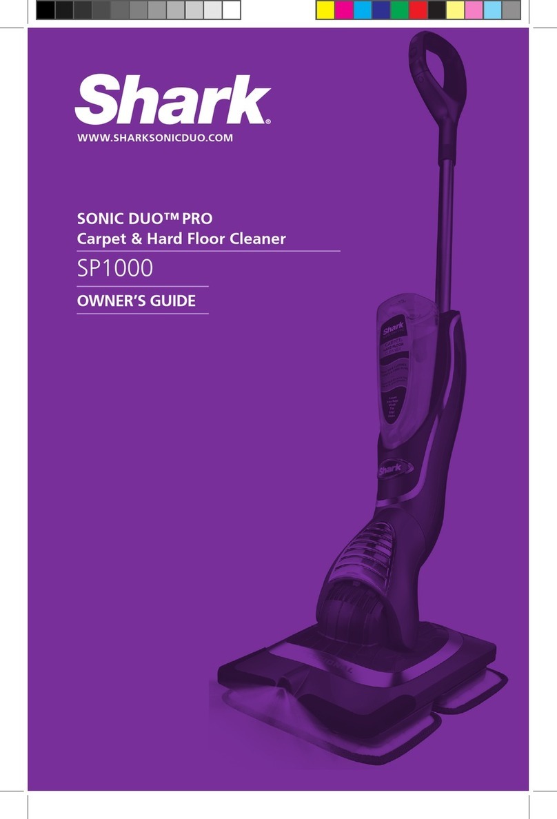 Shark SONIC DUO PRO SP1000 User manual