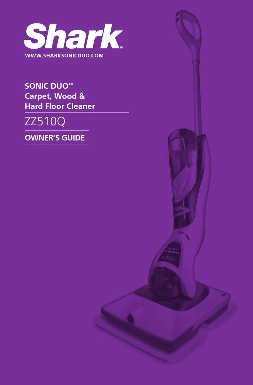 Shark SONIC DUO ZZ510Q owner's guide