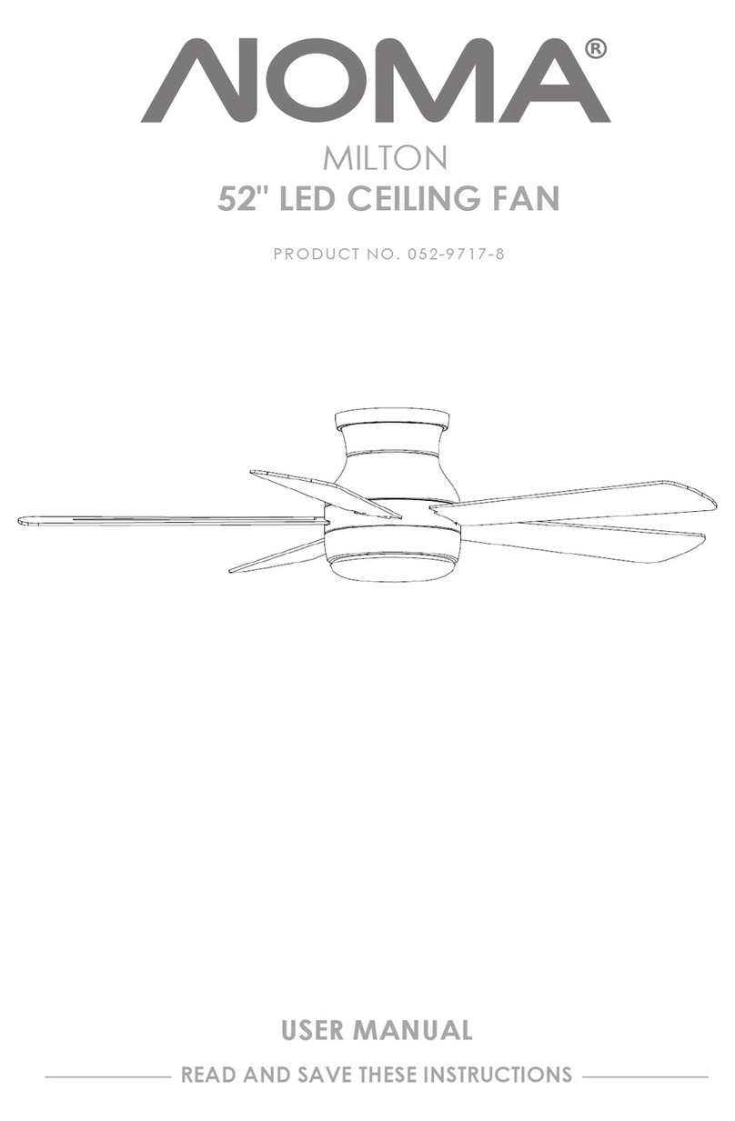 NOMA MILTON 052-9717-8 user manual