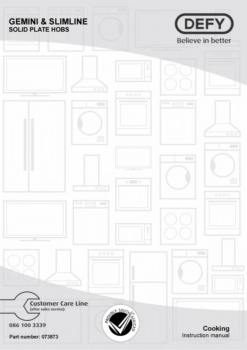 Defy Gemini CP Series User manual