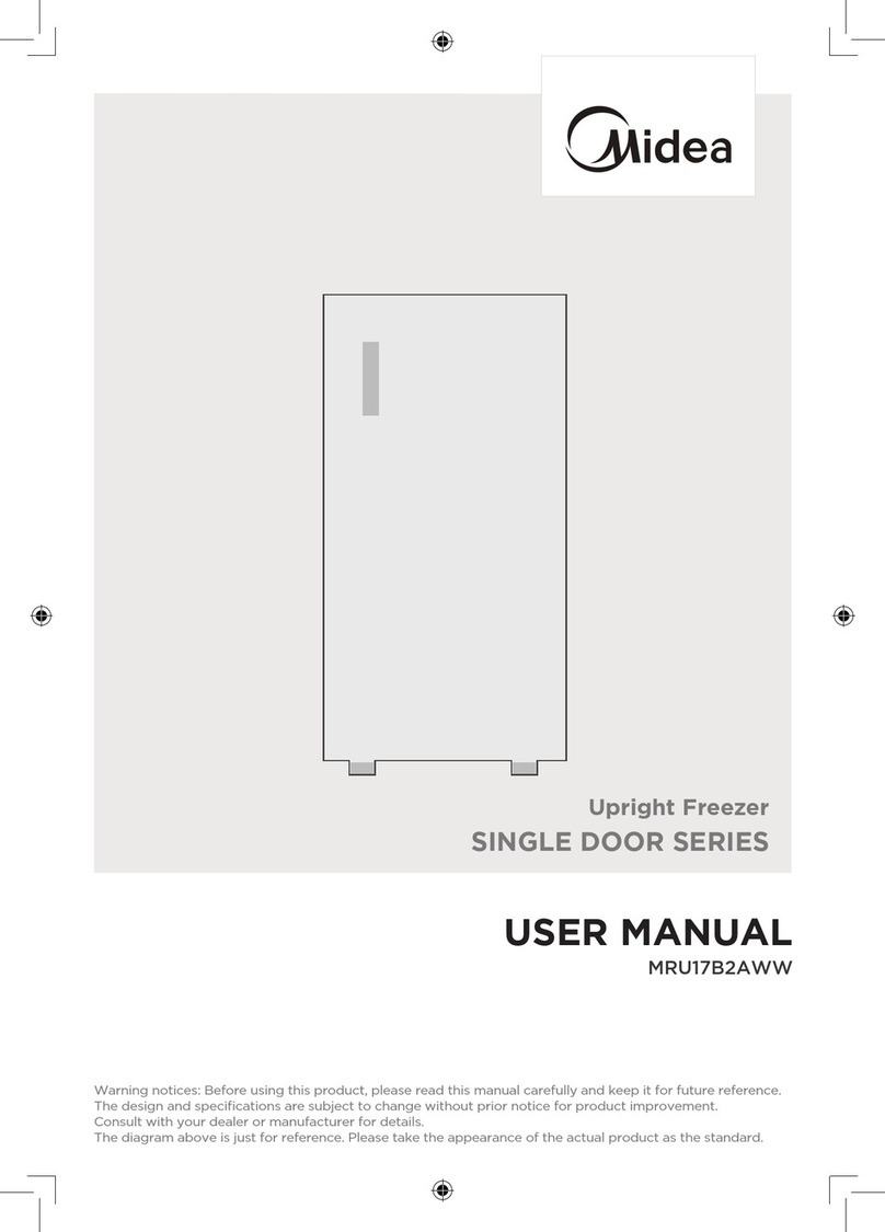 Midea MRU17B2AWW User manual Midea MRU17B2AWW User manual