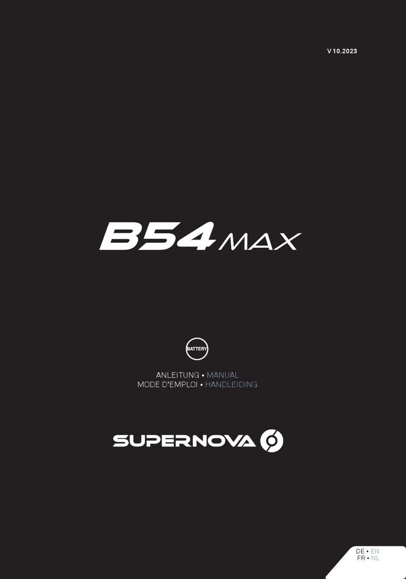 SUPER NOVA B54 MAX User manual