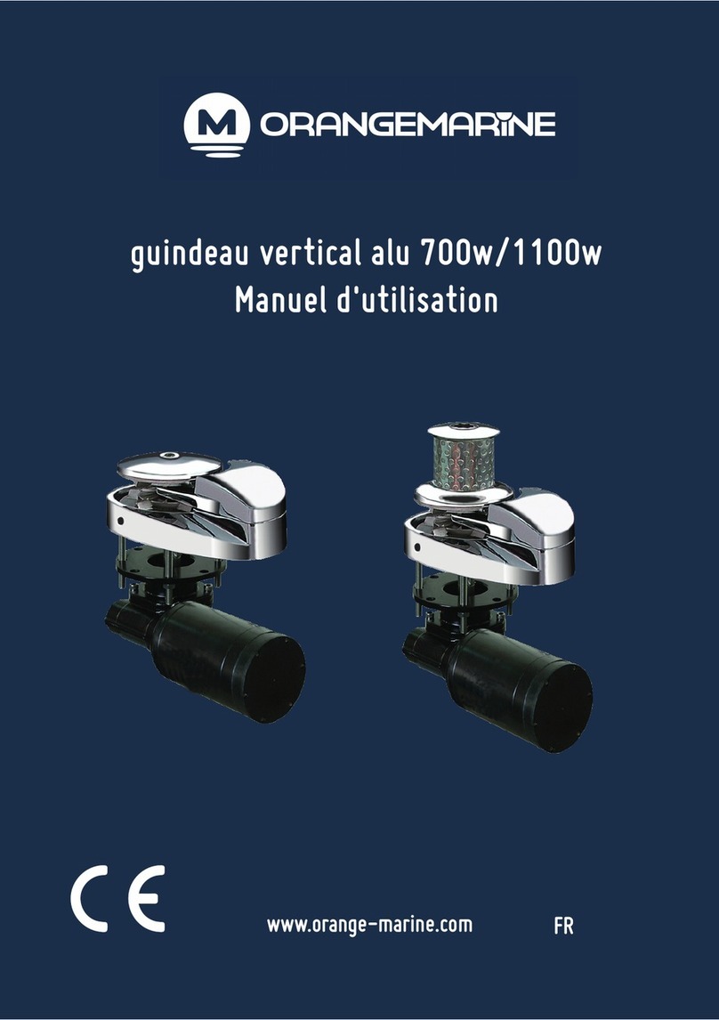 orangemarine W700 Series user manual