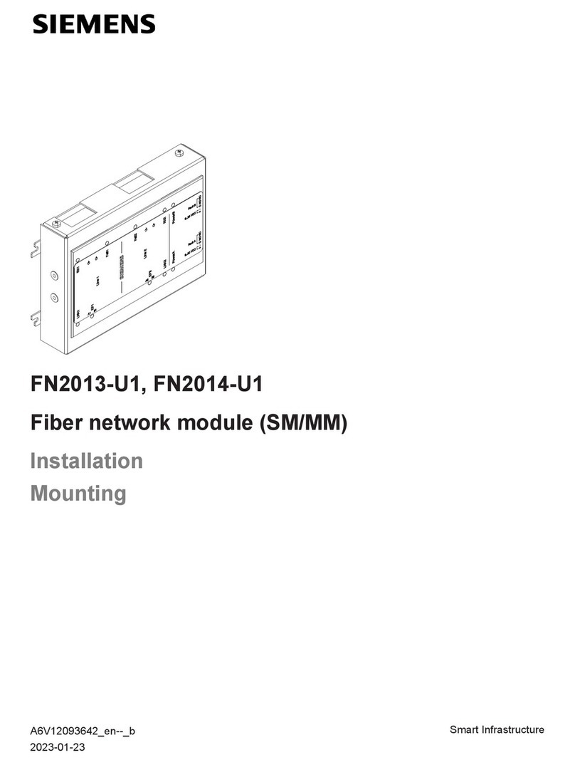 Siemens FN2013-U1 User manual