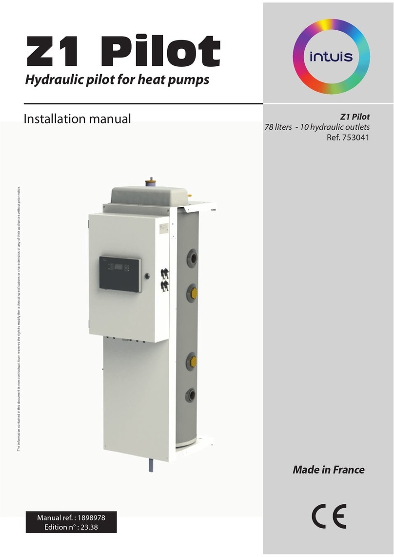Intuis Z1 Pilot installation manual