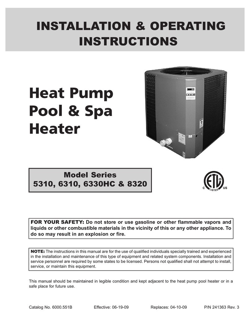 ThermoTec 6330HC Installation & operating instructions ThermoTec 6330HC Installation & operating instructions