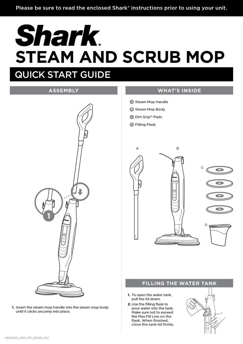 Shark S6002UK User manual
