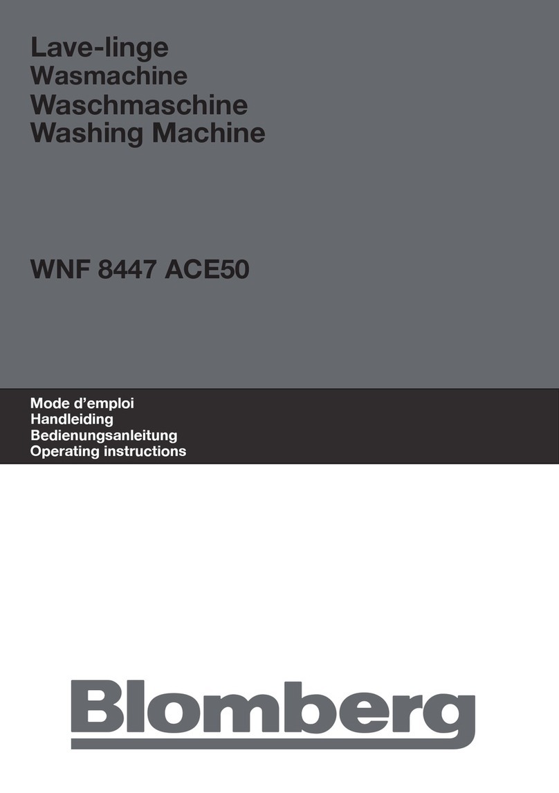 Beko WNF 8447 ACE50 operating instructions