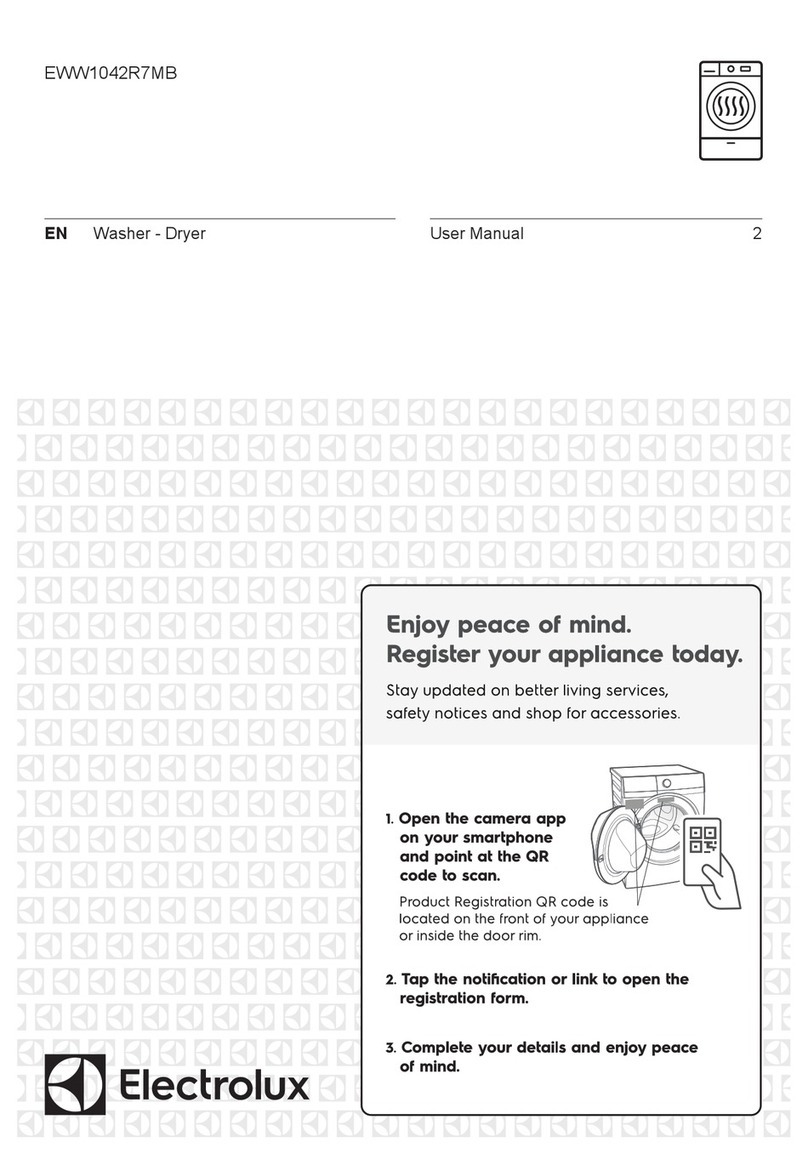 Electrolux EWW1042R7MB User manual