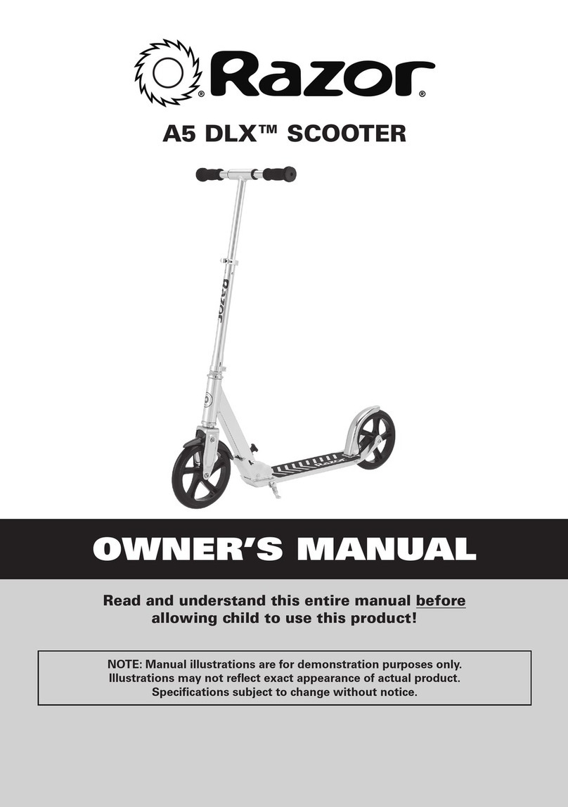 Razor 13013211 User manual