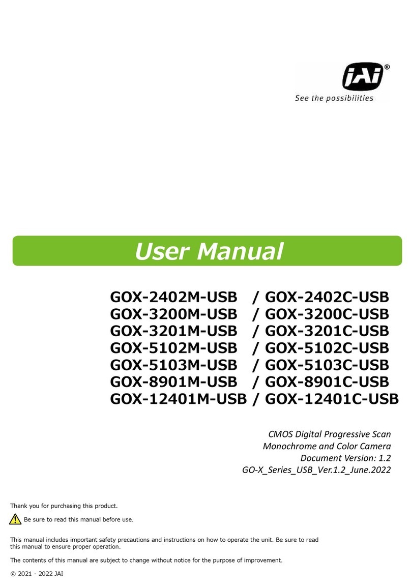 JAI GOX-2402M-USB User manual