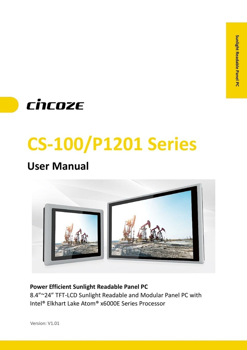 Cincoze CS-100/P1201 Series user manual