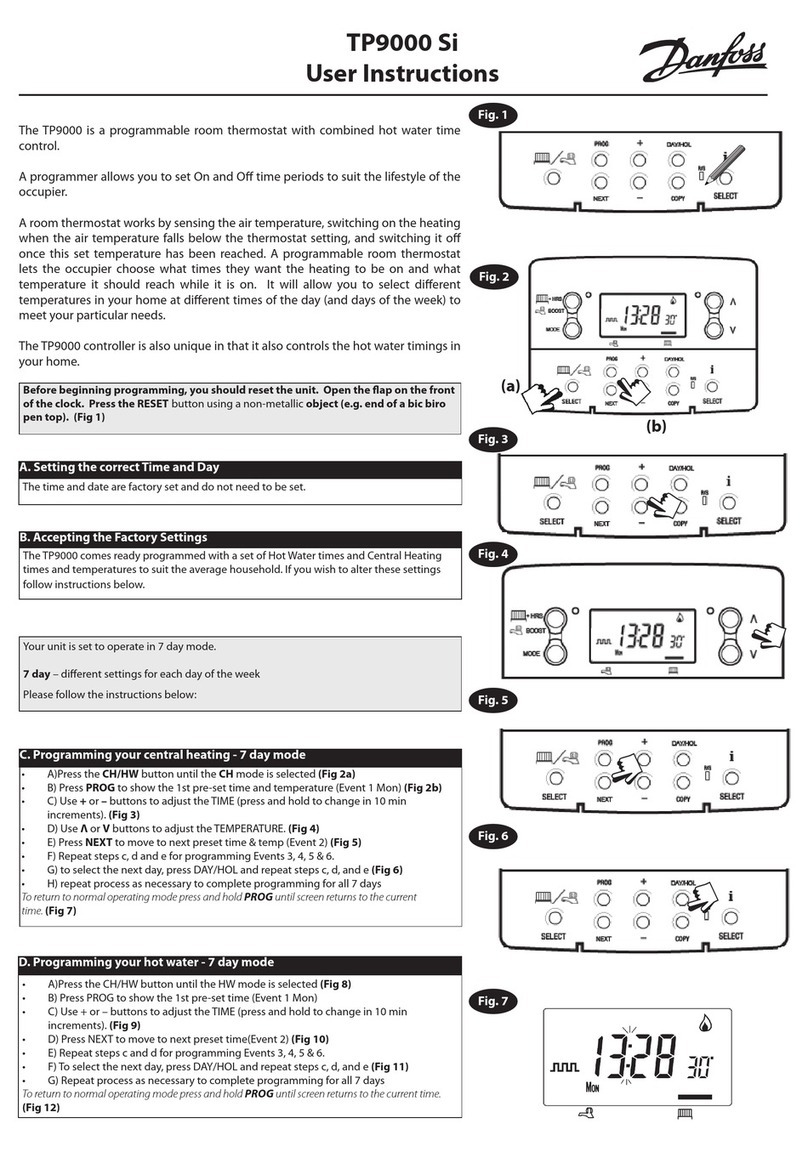 Danfoss TP9000 Si User manual