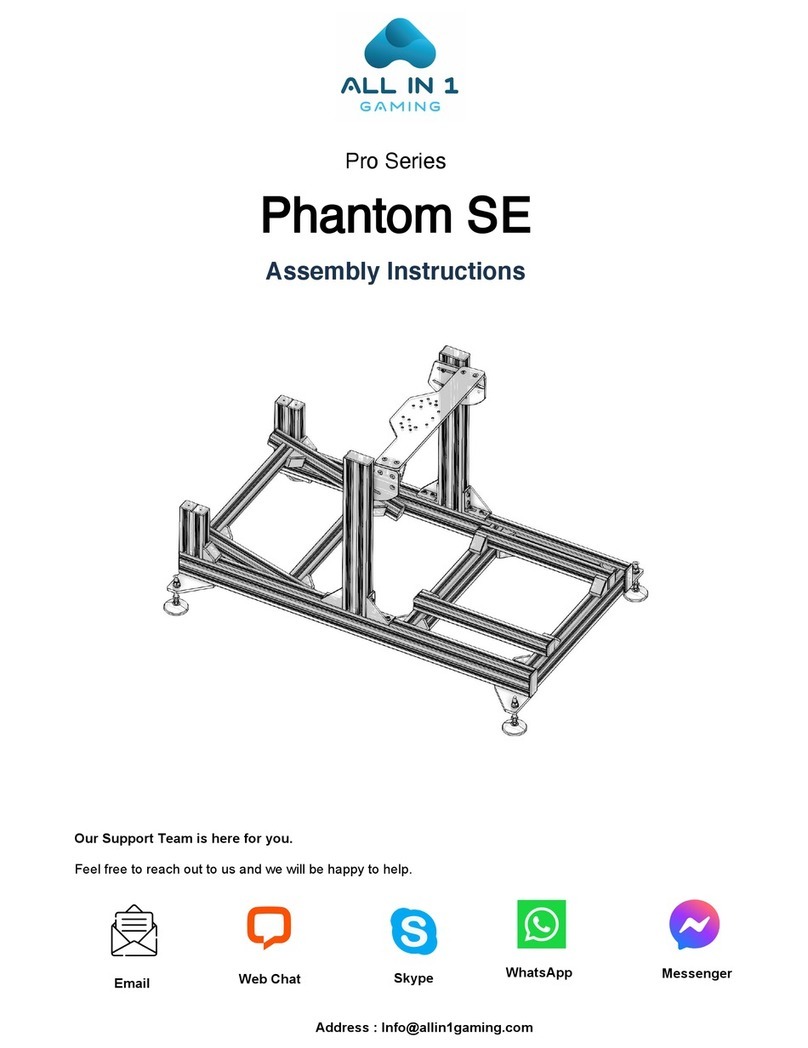 All In 1 Gaming Pro Series Assembly instructions