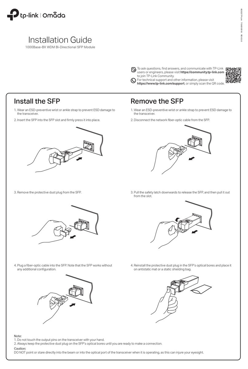 TP-Link Omada SM321A User manual
