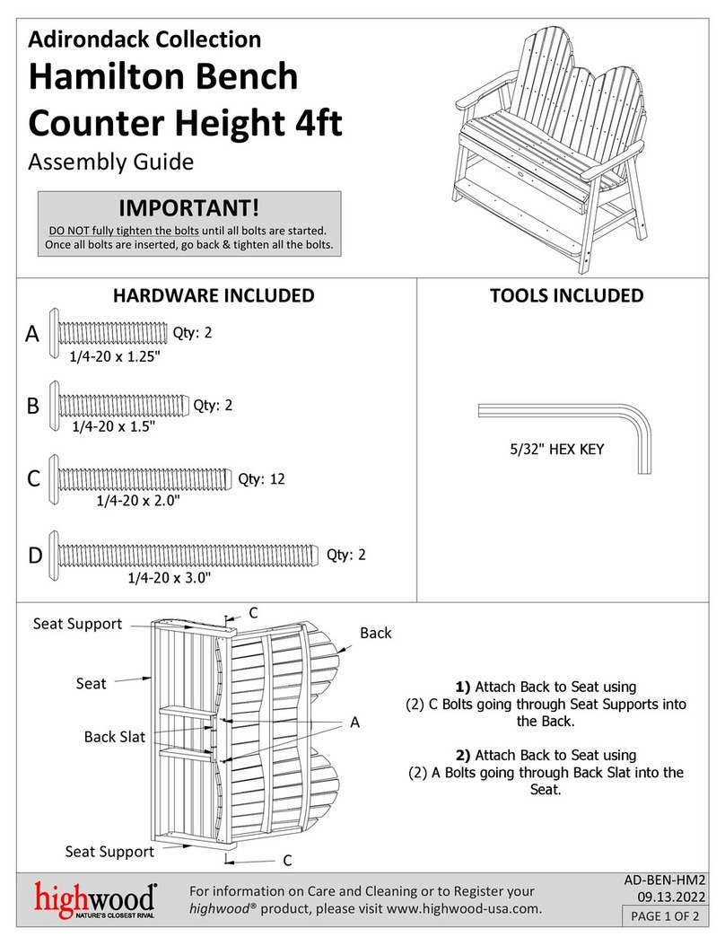 highwood Hamilton Assembly guide