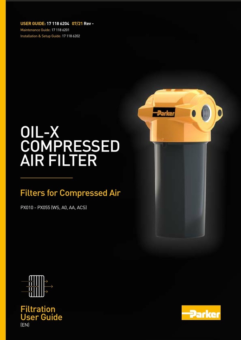 Parker OIL-X PX010 User manual