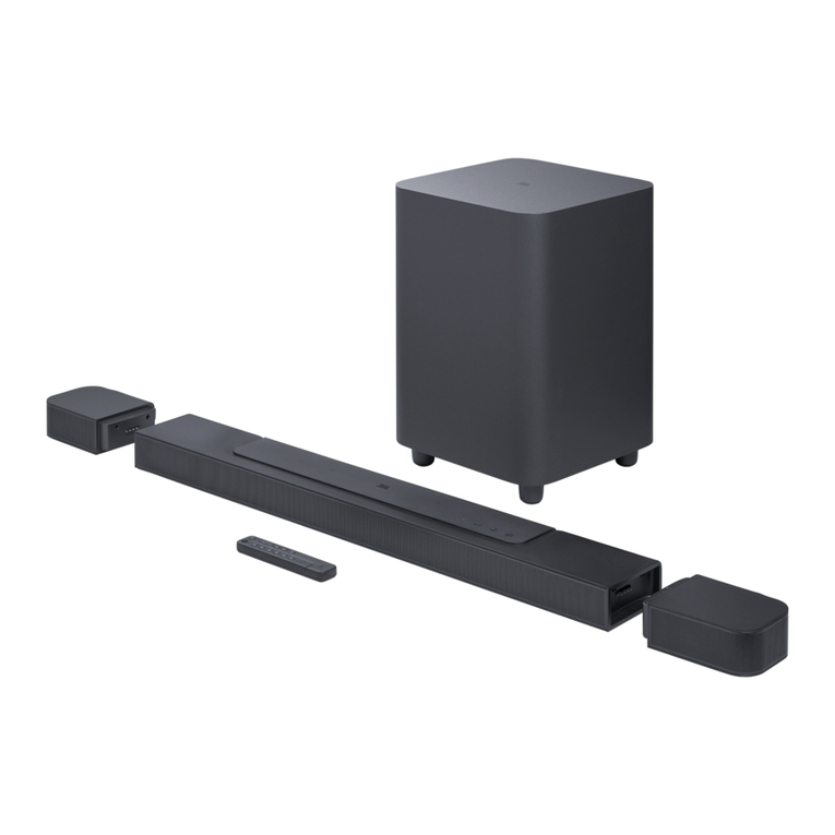 JBL Harman BAR 700 User manual