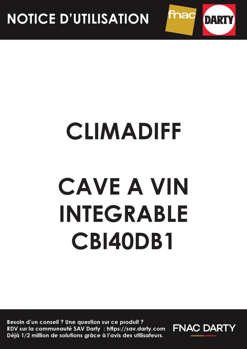 Climadiff CBI40DB1 User manual
