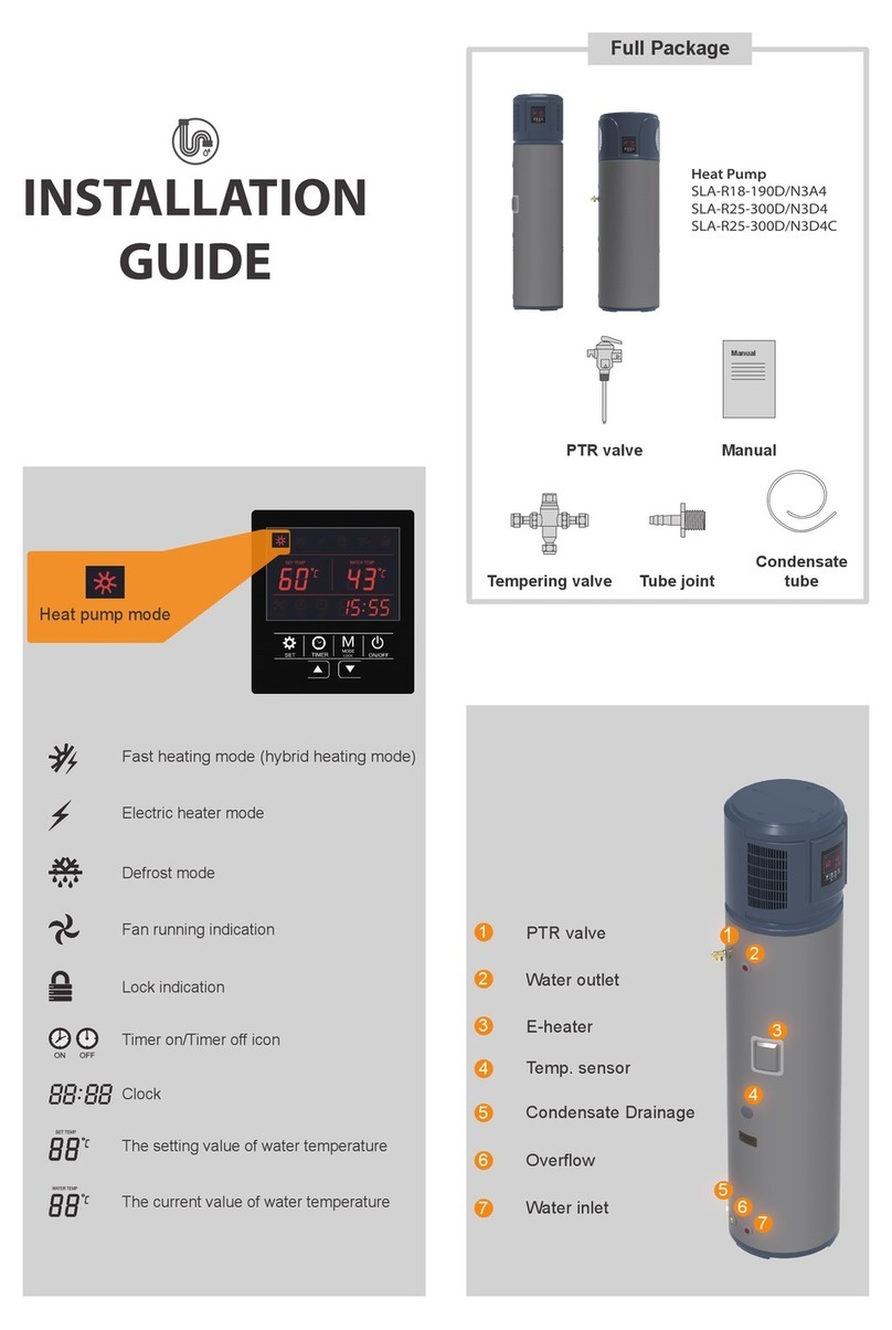 Smart Lifestyle SLA-R18-190D/N3A4 installation guide