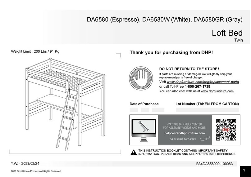 Dorel Home Products DA6580 manual