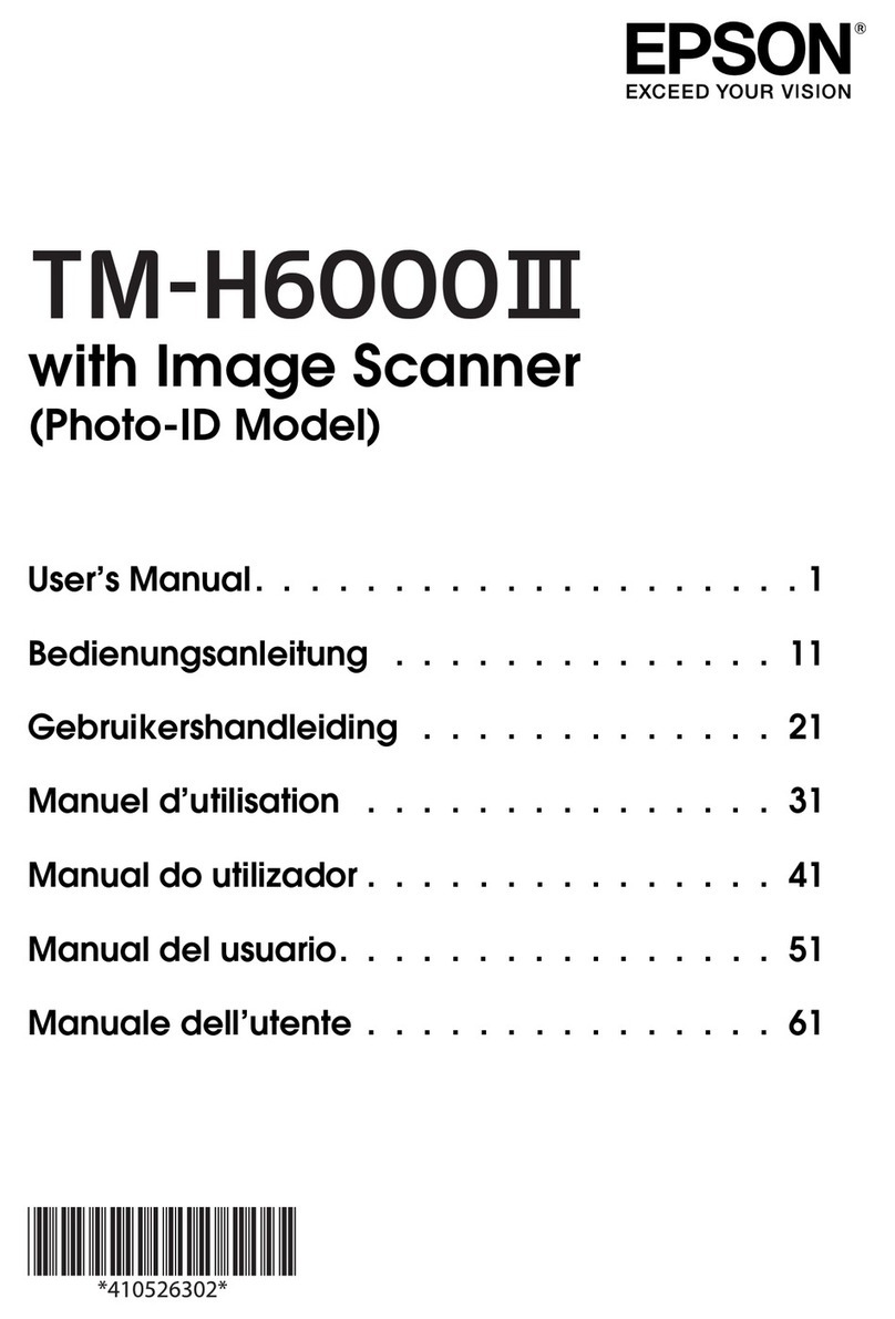 Epson ProofPlus TM-H6000III user manual