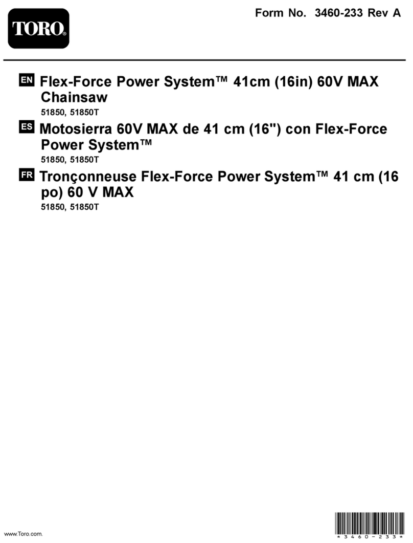 Toro 51850 User manual